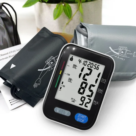 LCD Health Care Blood Pressure Monitor Inflation Bpm Upper Arm Blood Pressure Monitor