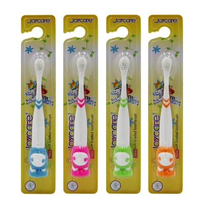 Wholesale Oral Care Baby Infant Cute Design with Suction Cup Toothbrush