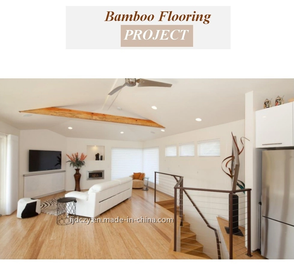 Eco-Friendly E0 Wholesales Bamboo Flooring Supplier&Manufacturer Soundproof Home Decoration Indoor Bamboo Floor/Flooring